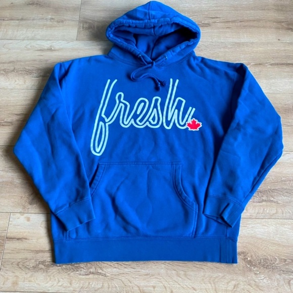22 Fresh hoodie blue pullover - Picture 1 of 4